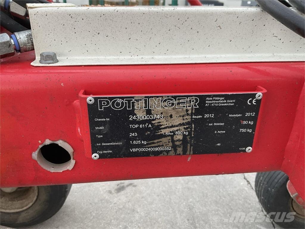 Pöttinger Top 611 Grunto gramdymo technika