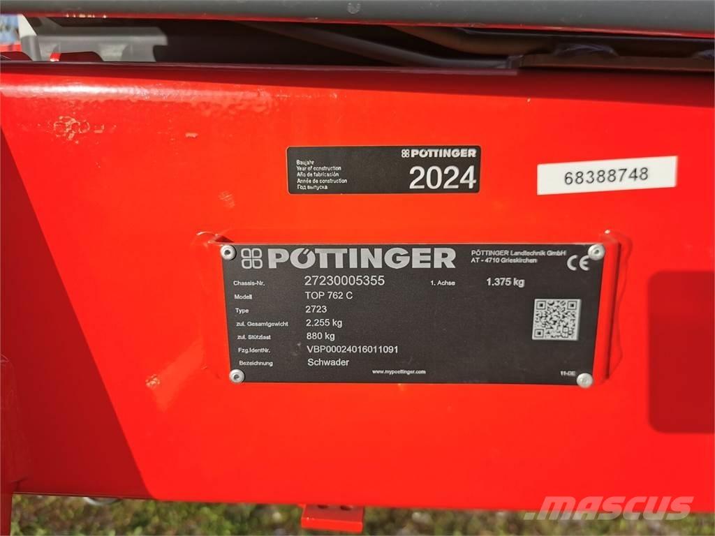 Pöttinger TOP 762C Grunto gramdymo technika