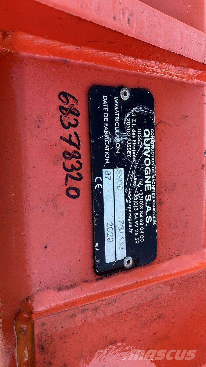 Quivogne SS08 Kultivatoriai