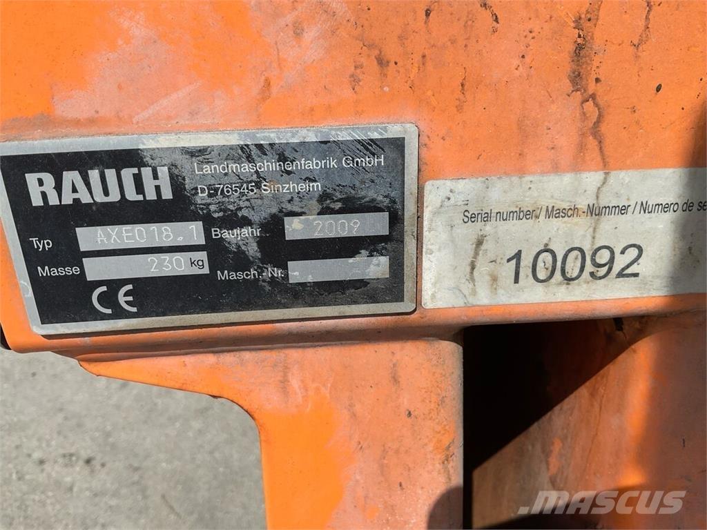 Rauch AXEO 18.1 Aplinkos tvarkymas - Kita
