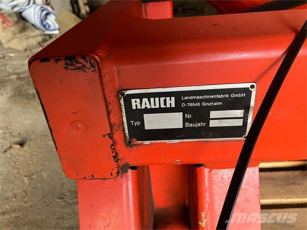 Rauch MDS 701 Kita tręšimo technika