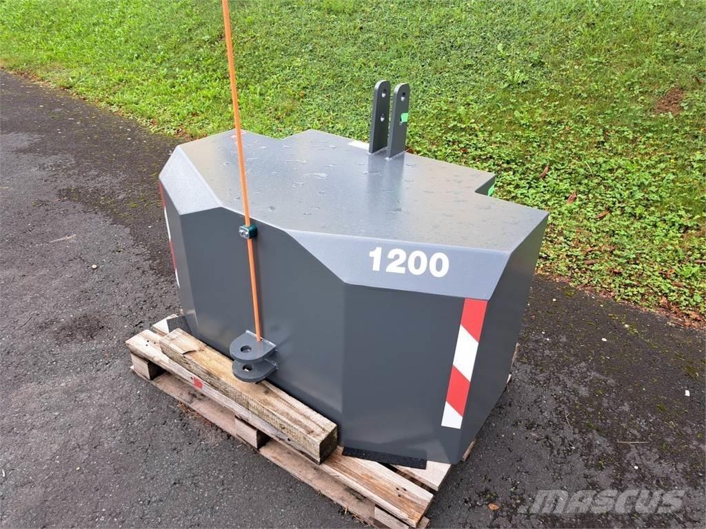  Stekro 1200 kg Kiti naudoti traktorių priedai