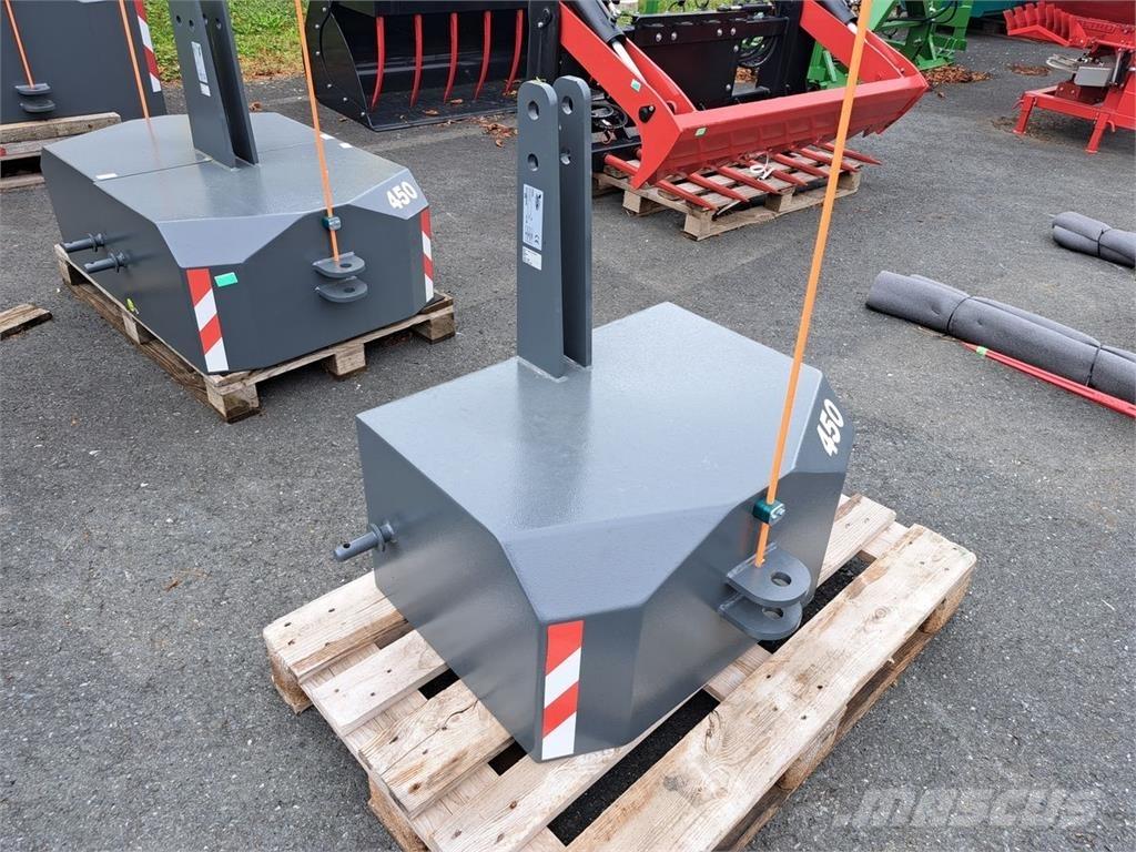  Stekro 450 kg Kiti naudoti traktorių priedai