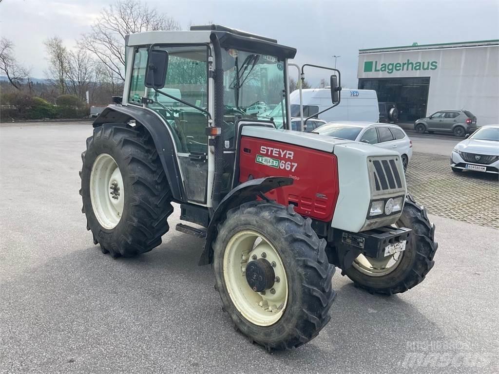 Steyr 667 Traktoriai