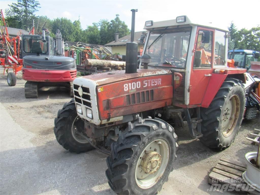 Steyr 8100 A Traktoriai
