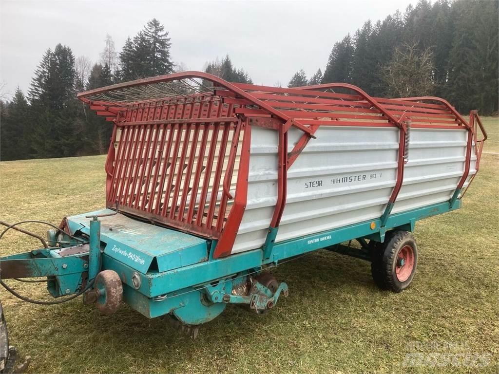 Steyr Hamster 803V Savikrovės priekabos