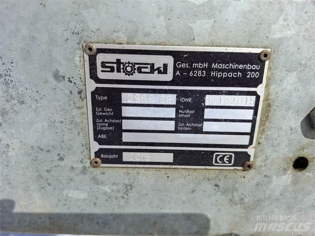  Stöckl 2960 SR Mėšlo barstytuvai