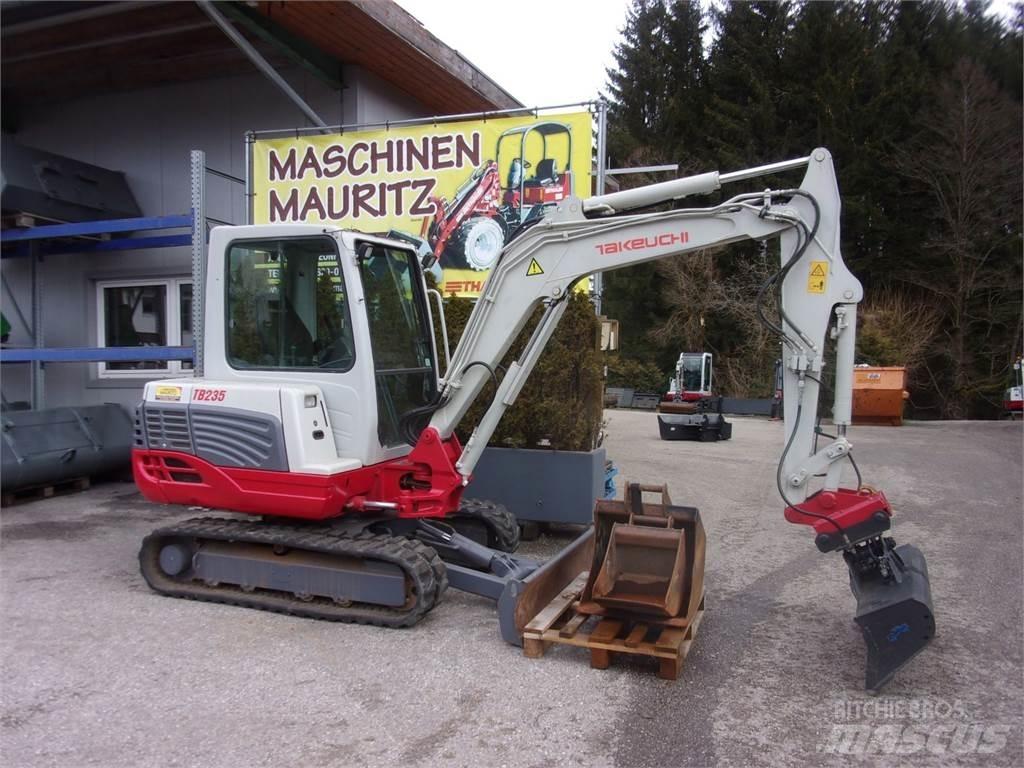Takeuchi TB 235 Mini ekskavatoriai < 7 t