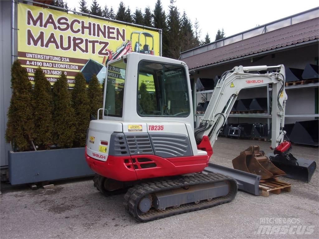 Takeuchi TB 235 Mini ekskavatoriai < 7 t