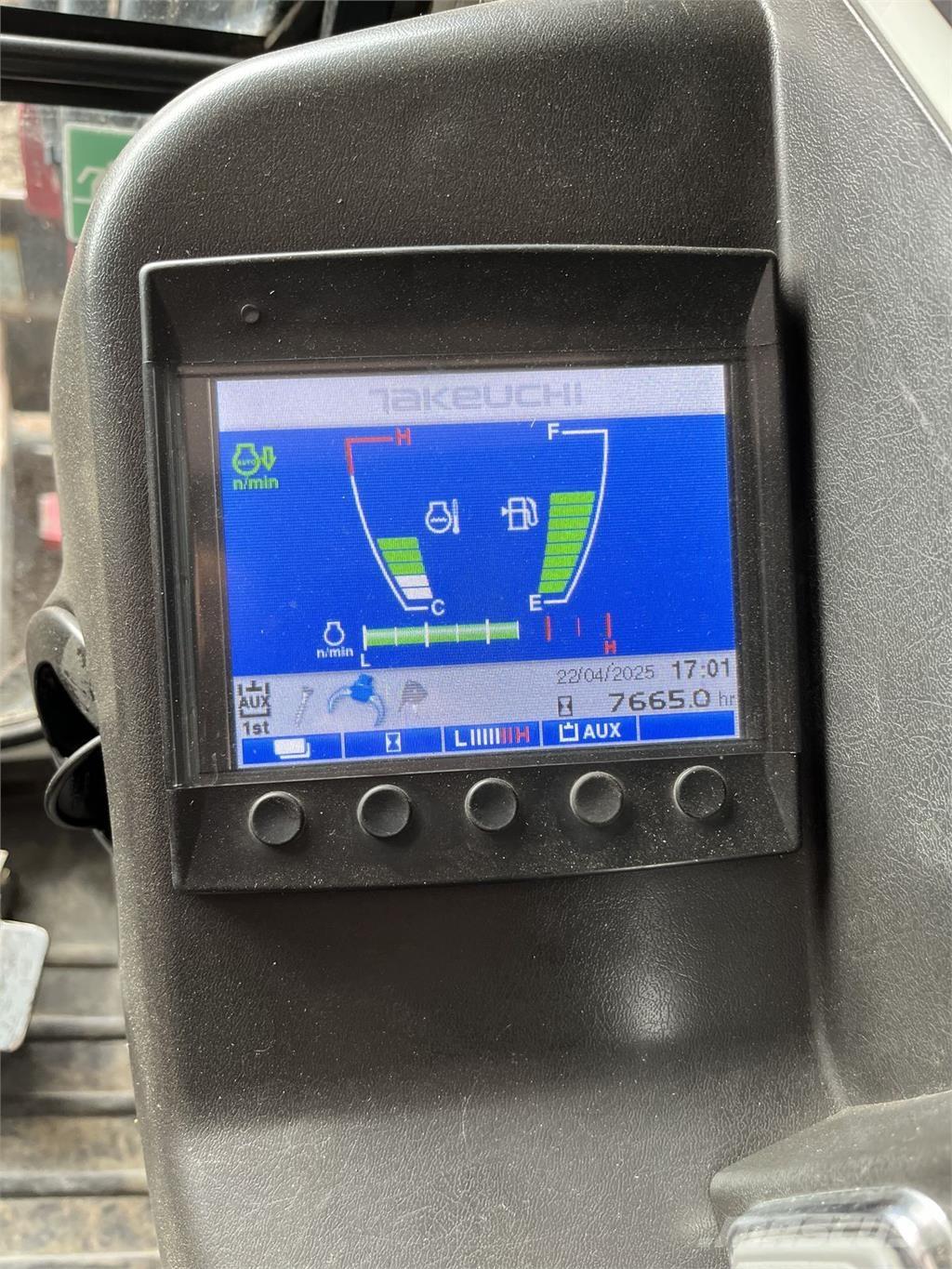 Takeuchi TB 260 Mini ekskavatoriai < 7 t