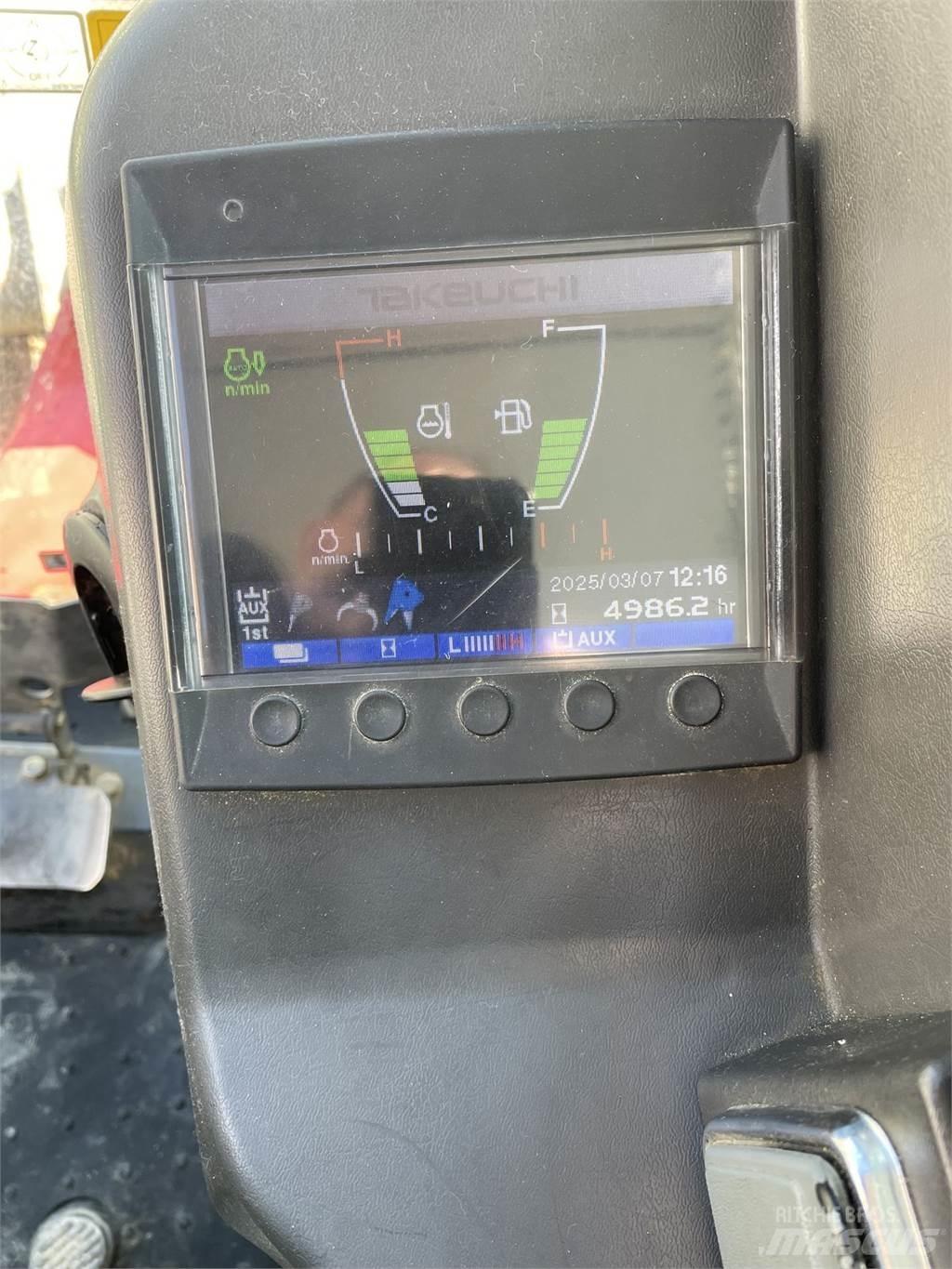 Takeuchi TB280 FR Mini ekskavatoriai < 7 t