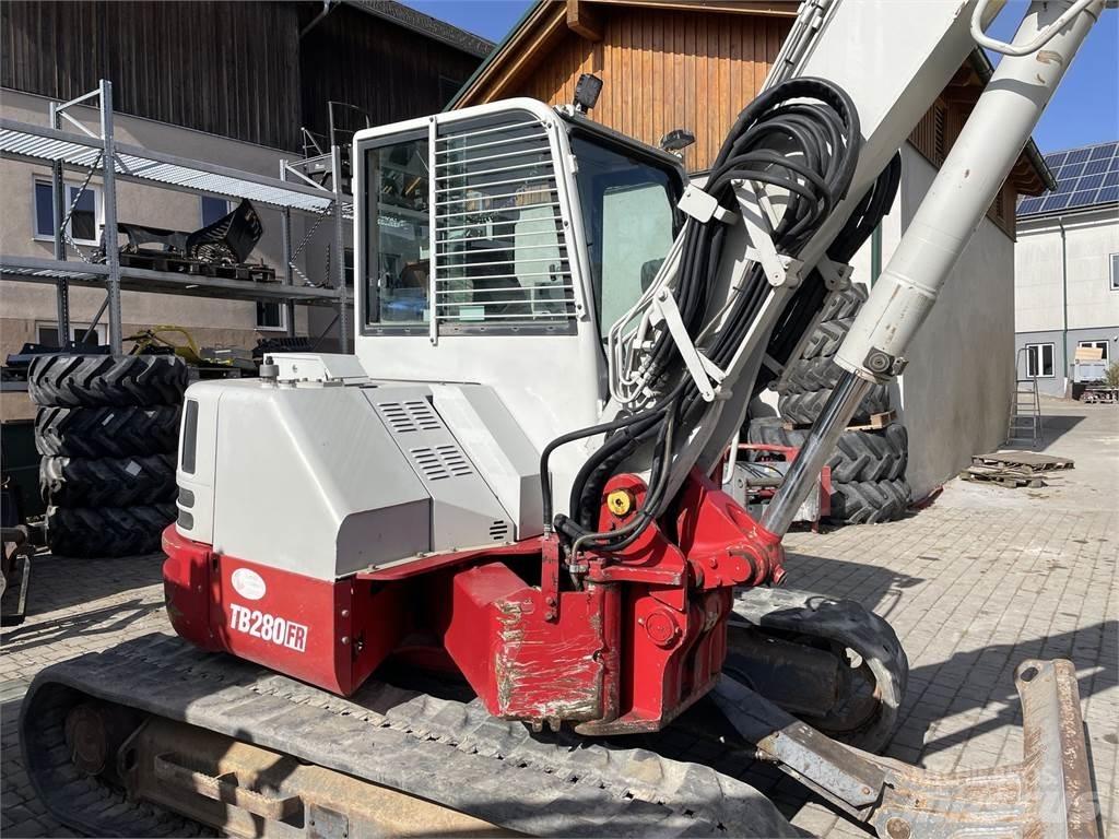 Takeuchi TB280 FR Mini ekskavatoriai < 7 t