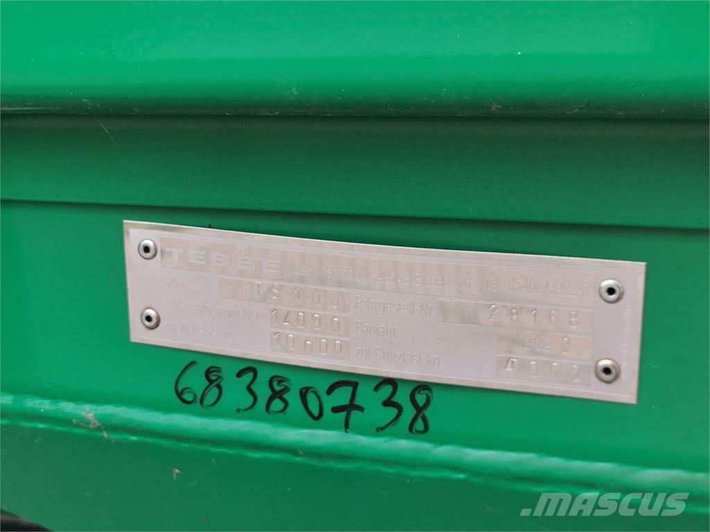 Tebbe TS 100 Mėšlo barstytuvai