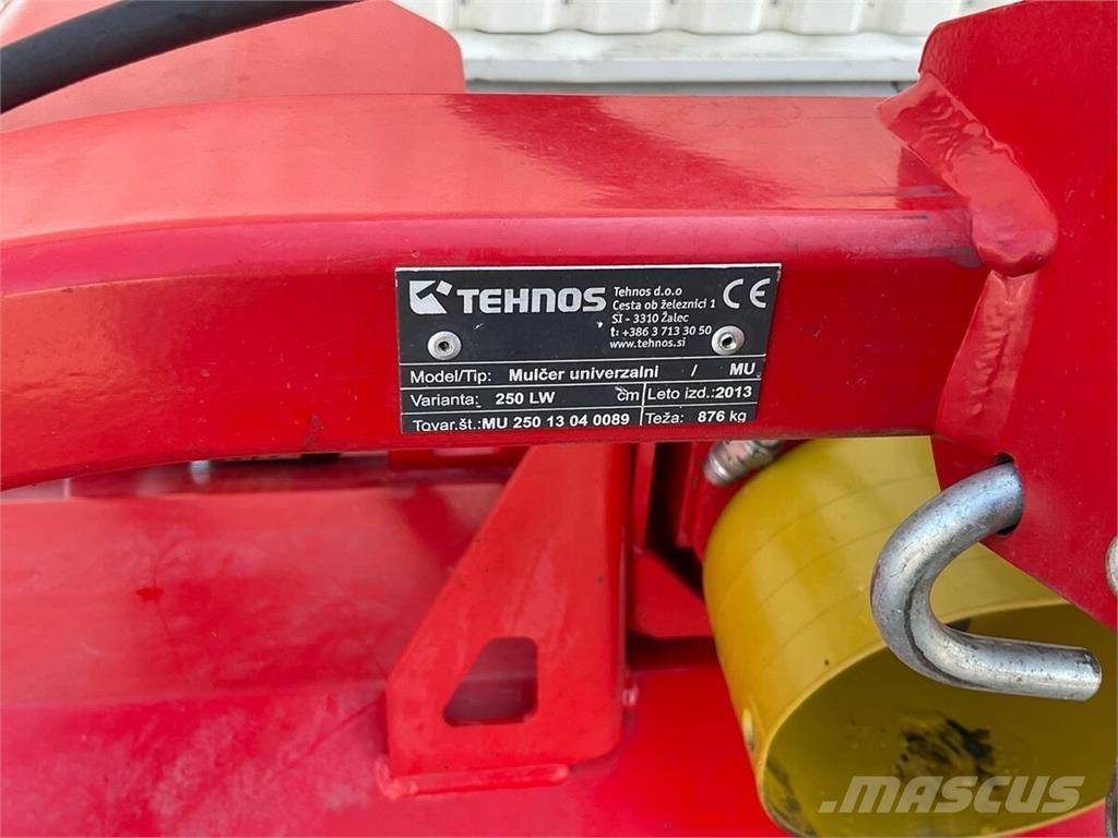 Tehnos MU 250LW Ganyklų šienapjovės / rėžtuvės