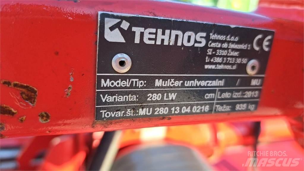 Tehnos MU 280 LW Ganyklų šienapjovės / rėžtuvės