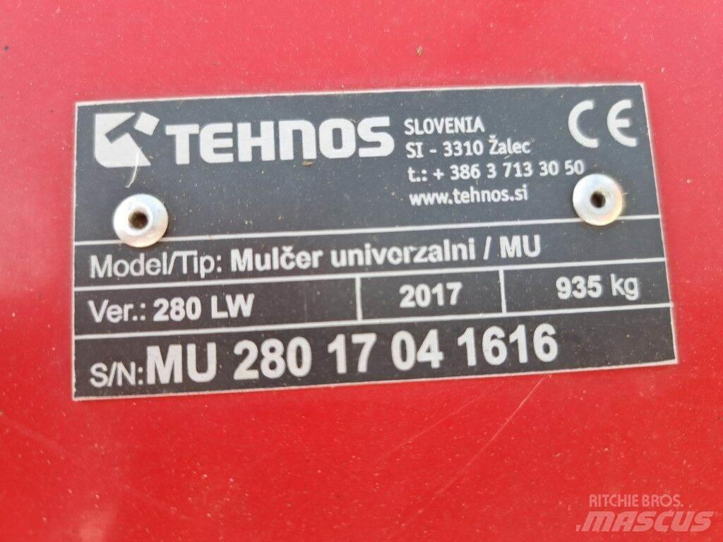 Tehnos MU 280 LW Ganyklų šienapjovės / rėžtuvės
