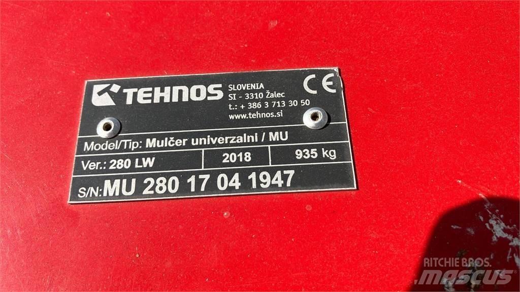 Tehnos MU 280 LW Ganyklų šienapjovės / rėžtuvės