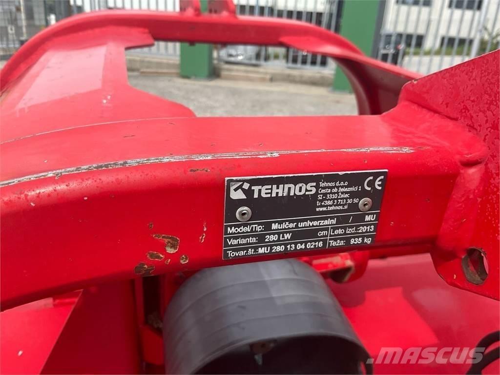 Tehnos MU 280 LW Ganyklų šienapjovės / rėžtuvės