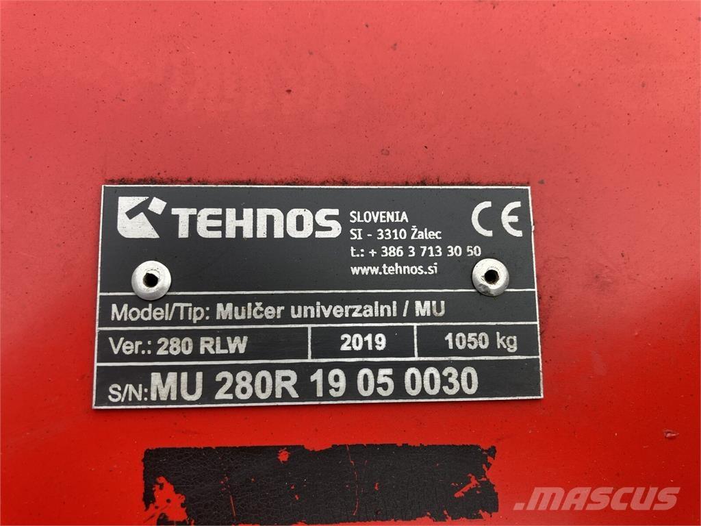 Tehnos MU 280LW Ganyklų šienapjovės / rėžtuvės