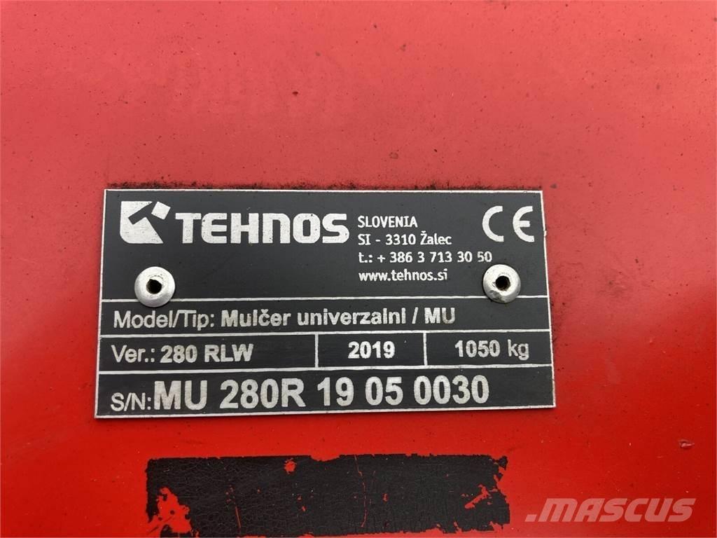 Tehnos MU 280LW Ganyklų šienapjovės / rėžtuvės