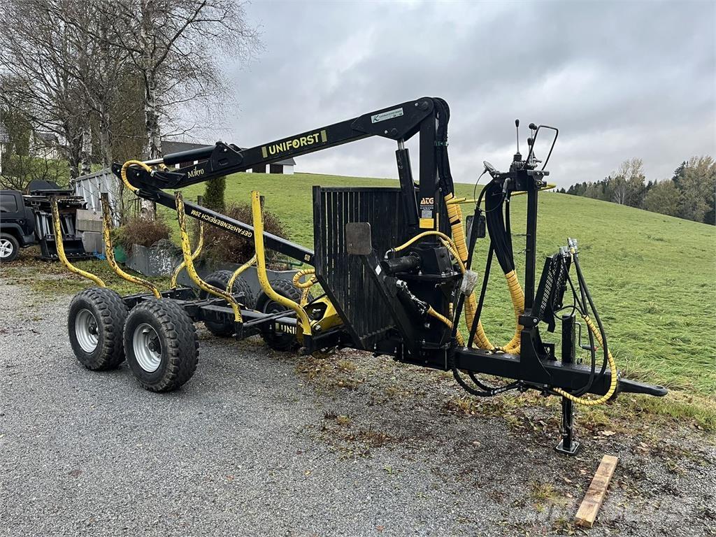  Uniforst Micro 52 Miškovežių priekabos