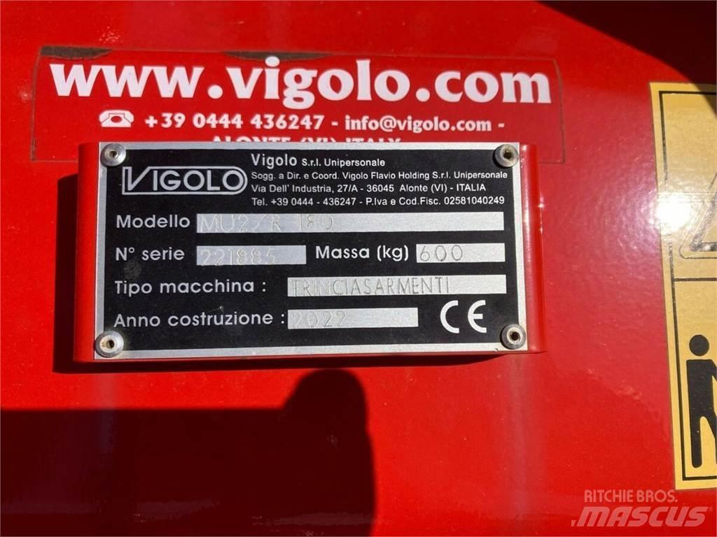  VIGOLO MU2R 180 Ganyklų šienapjovės / rėžtuvės