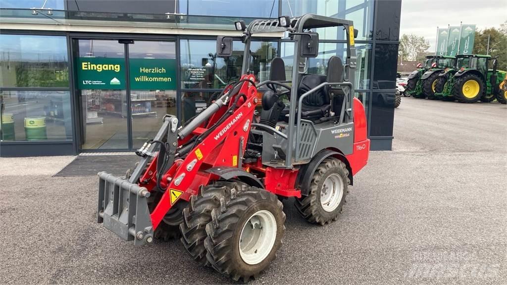 Weidemann 1160 Frontaliniai krautuvai ir ekskavatoriai