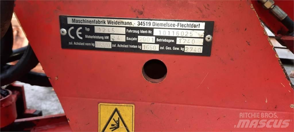 Weidemann 1245 Frontaliniai krautuvai ir ekskavatoriai