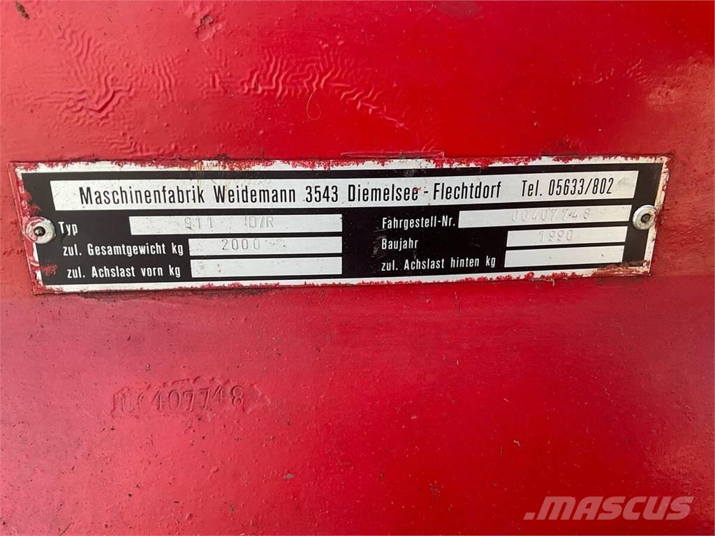 Weidemann 911D/R Frontaliniai krautuvai ir ekskavatoriai