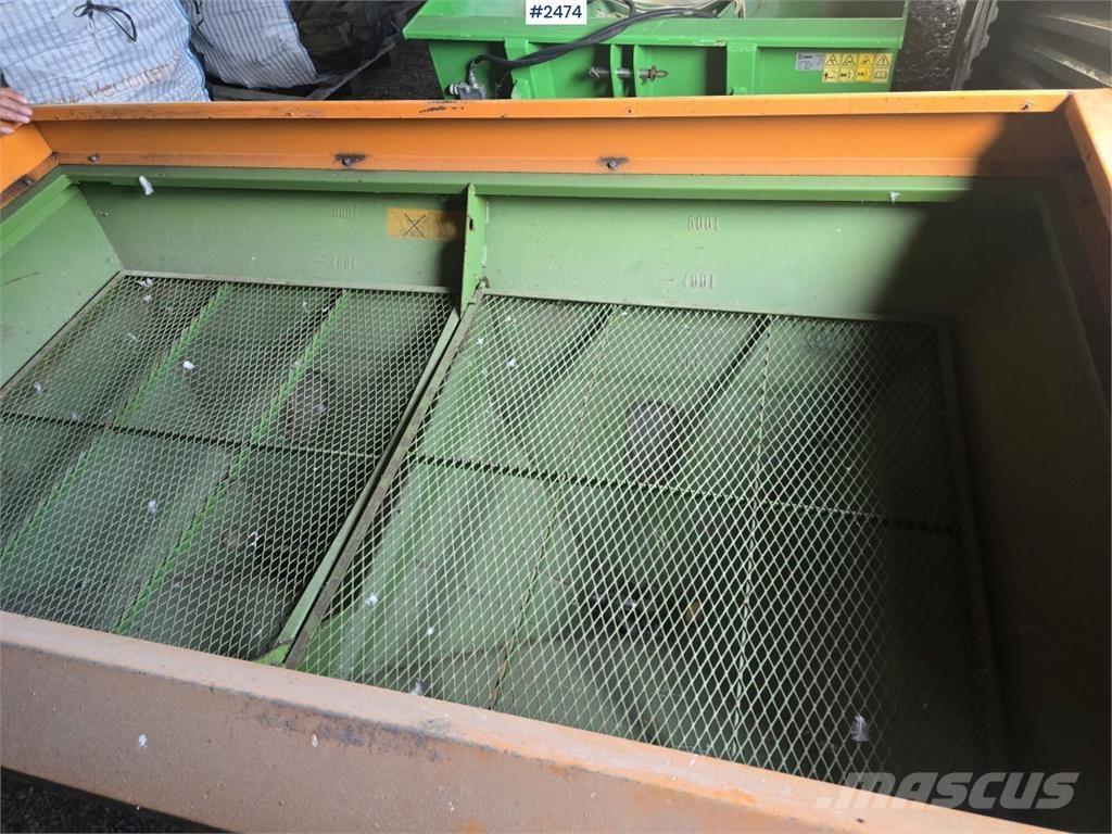 Amazone ZA-U 1501 Kita tręšimo technika