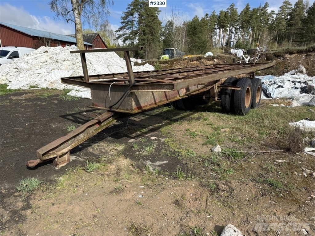 Balkärra boggie Grūdų vežimėliai