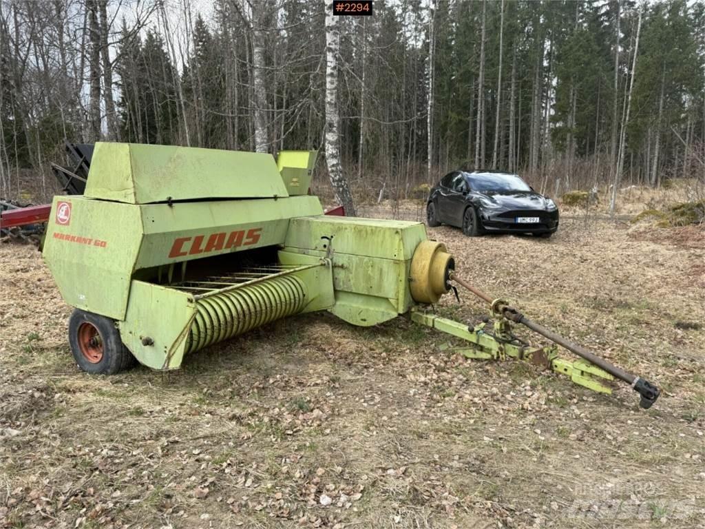 CLAAS Markant 60 Statyba - Kita