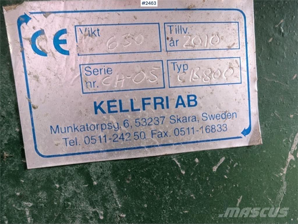 Kellfri CB800 Naudoti priedai
