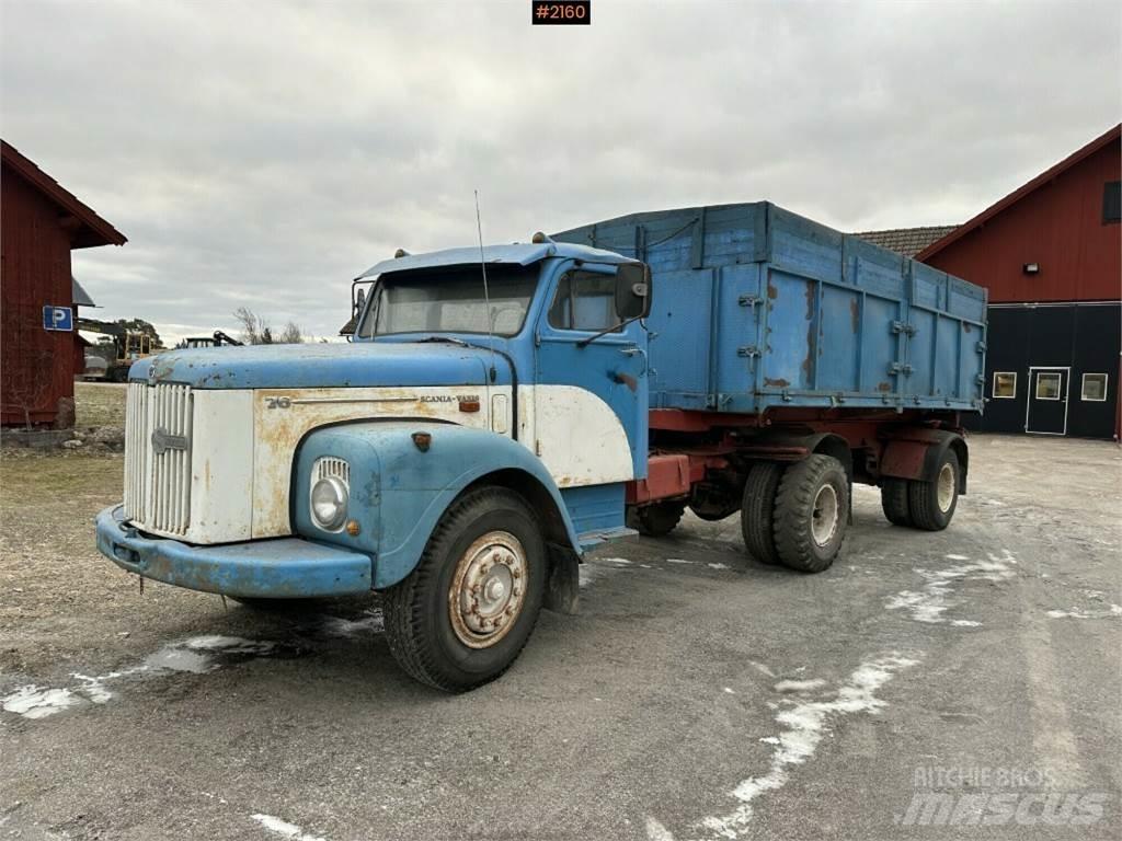 Scania L76 Platformos/ Pakrovimas iš šono