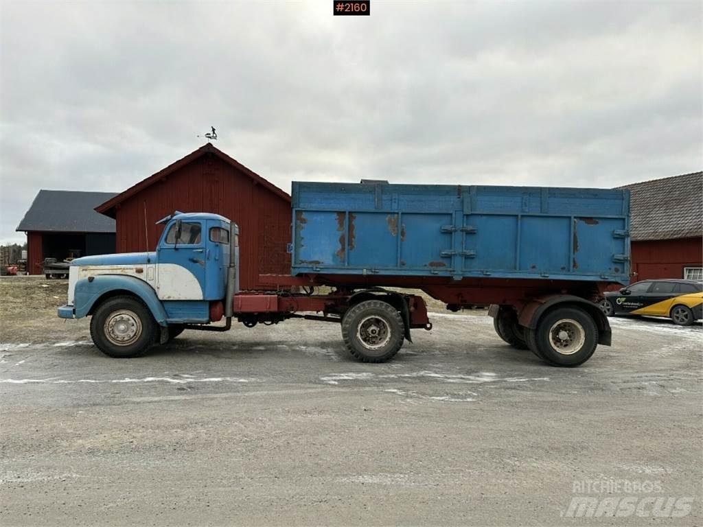 Scania L76 Platformos/ Pakrovimas iš šono