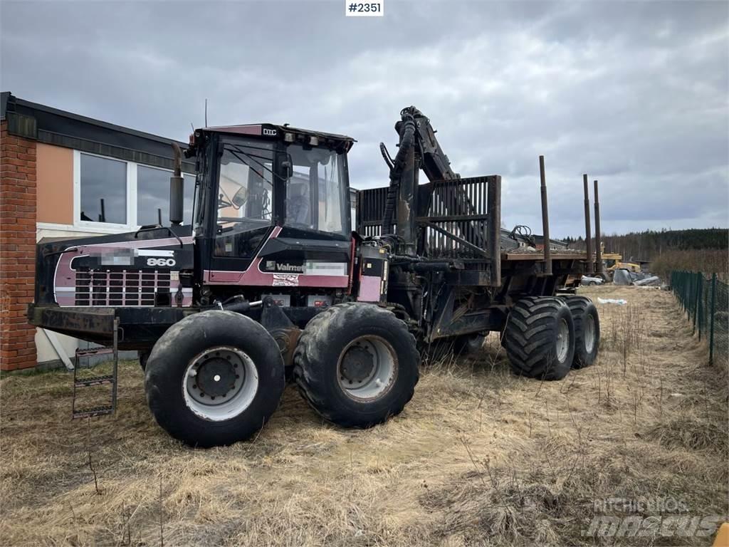 Valmet 860 Miško technika - Kita