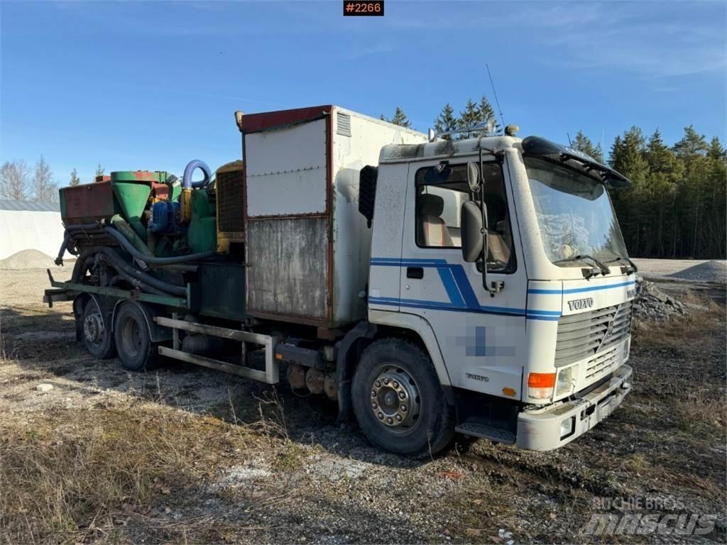 Volvo FL10 Platformos/ Pakrovimas iš šono