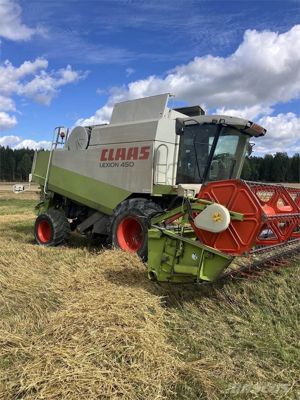 Claas 450 Derliaus nuėmimo kombainai