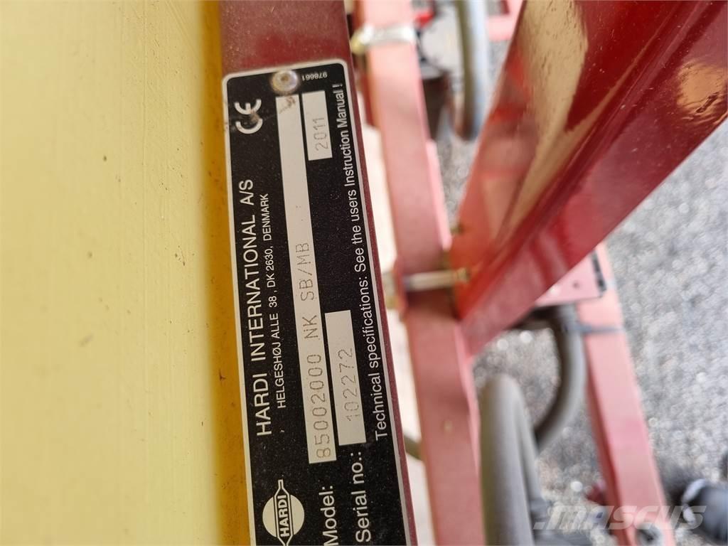 Hardi 800 Prikabinami purkštuvai