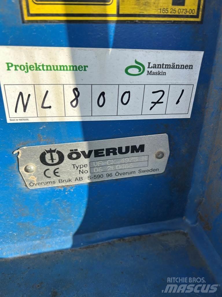 Överum VFCX Apverčiamieji plūgai