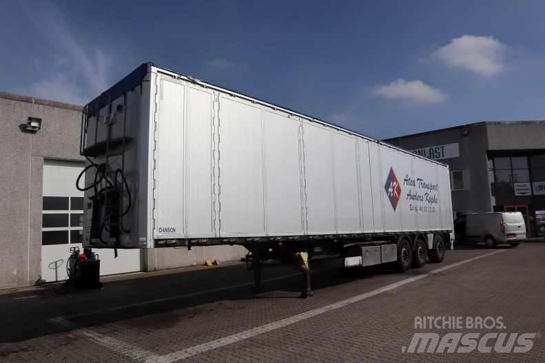 Danson Walkingfloor Puspriekabės su grindimis