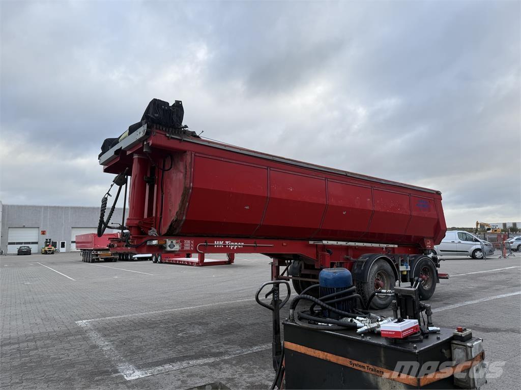  HK TIPPER 40 m³ Savivartės puspriekabės