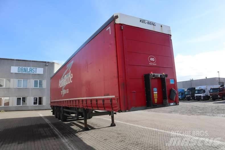Kel-Berg D100V 34 pl. Tentinės puspriekabės