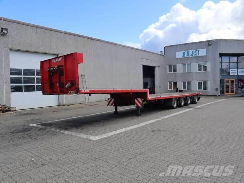 Kel-Berg S660 Bortinių sunkvežimių priekabos su nuleidžiamais bortais