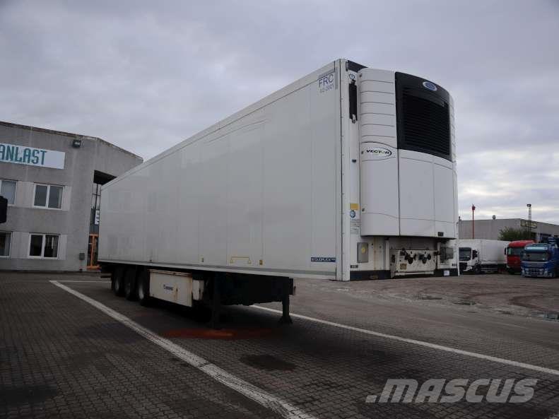 Krone 33 pl. Puspriekabės su izoterminiu kėbulu