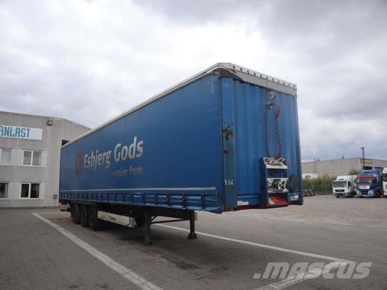 Krone 34 pl. Tentinės puspriekabės