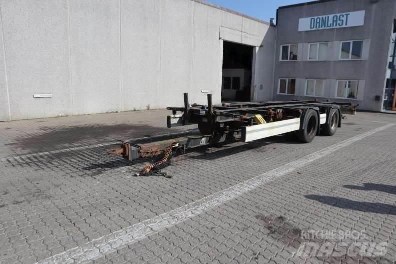 Krone Veksellad Konteinerių priekabos