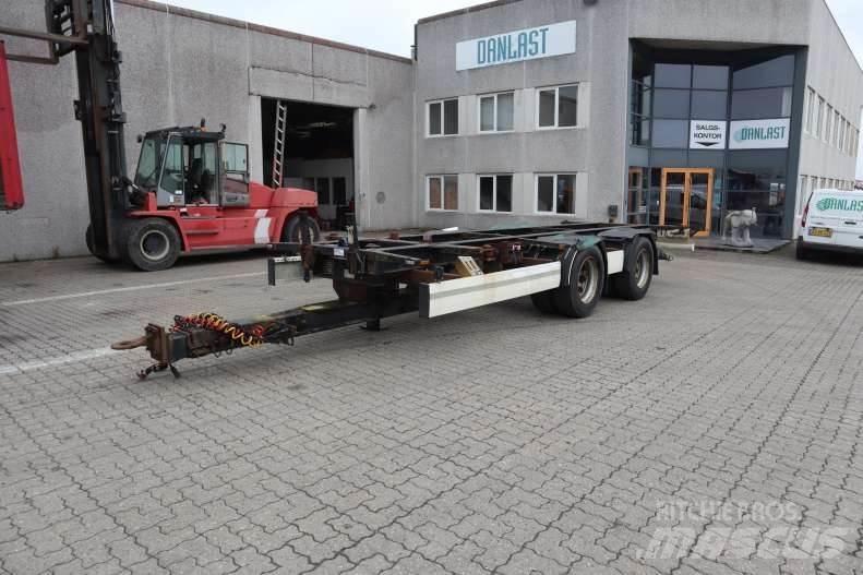 Krone Veksellad Konteinerių priekabos