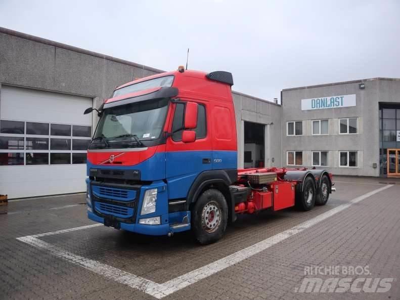 Volvo FM 500 EURO 6 Savivarčiai su kabeliniu keltuvu