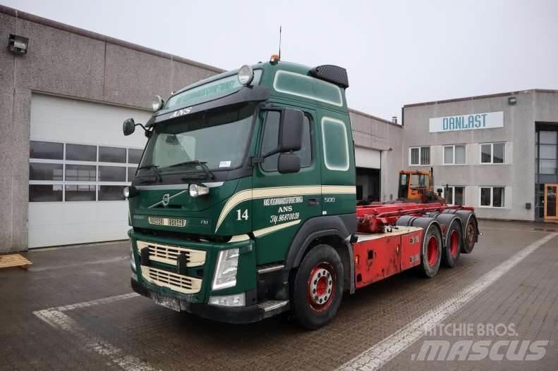 Volvo FM 500 EURO 6 Savivarčiai su kabeliniu keltuvu